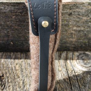 Étui cuir et feutre